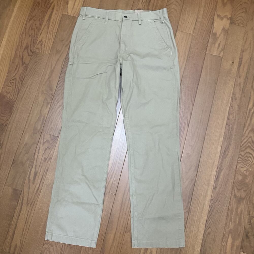 NWT Carhartt RN#14806 Cargo Work Utility Men Carpenter Pants 34x34 Relax Fit Tan